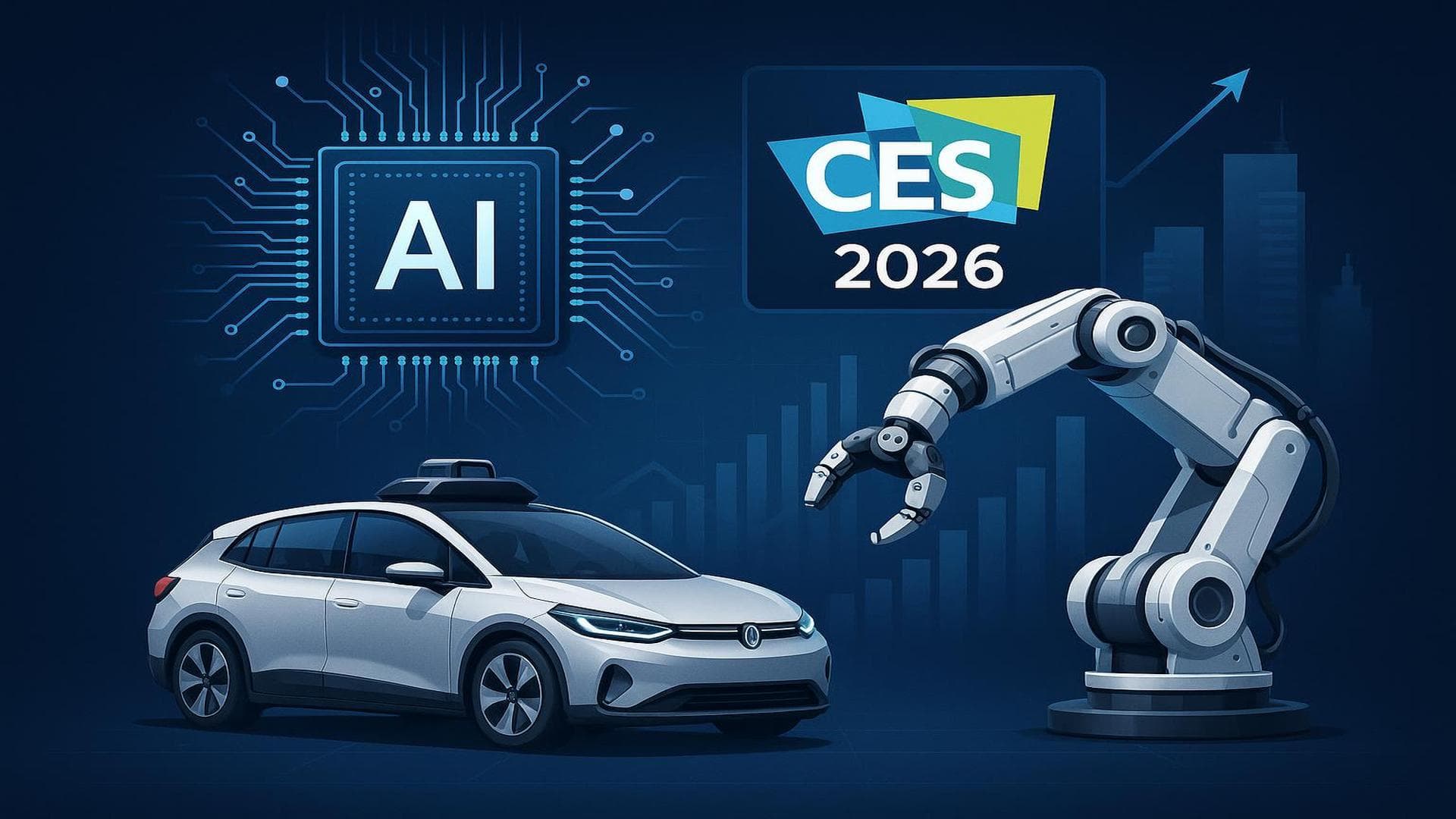 AI, robotaxis, and robotics innovations showcased at CES 2026 technology event