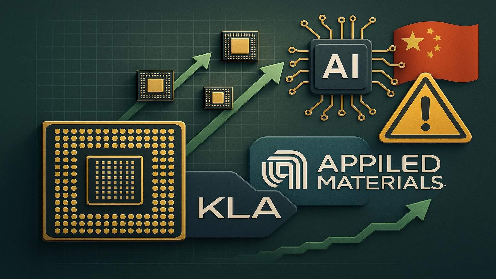 AI chip demand boosts KLA and Applied Materials with China export risks for 2026