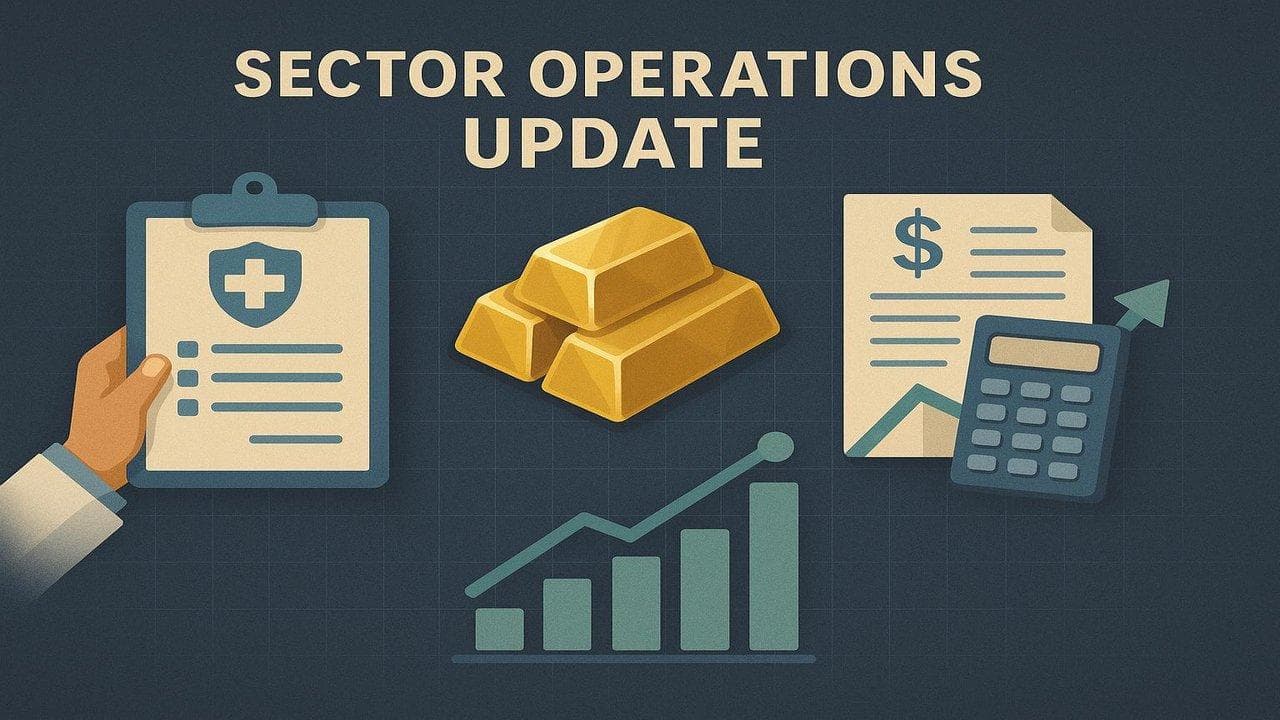 QPS, Orvana, and M&T sector update with visuals of trial safety, gold output, and earnings performance