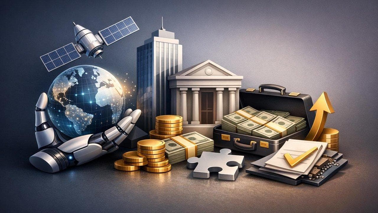 Stock market visualization highlighting AI and capital allocation trends in equities sector
