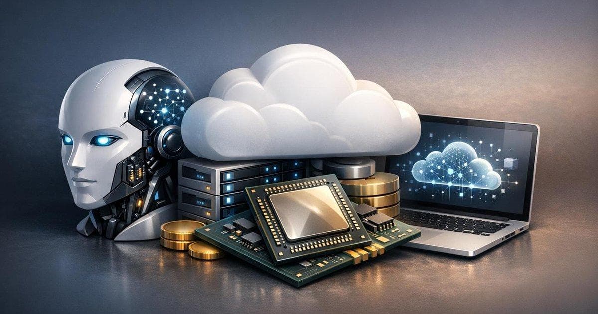 AI, cloud, and semiconductor chip investment theme with focus on major tech companies