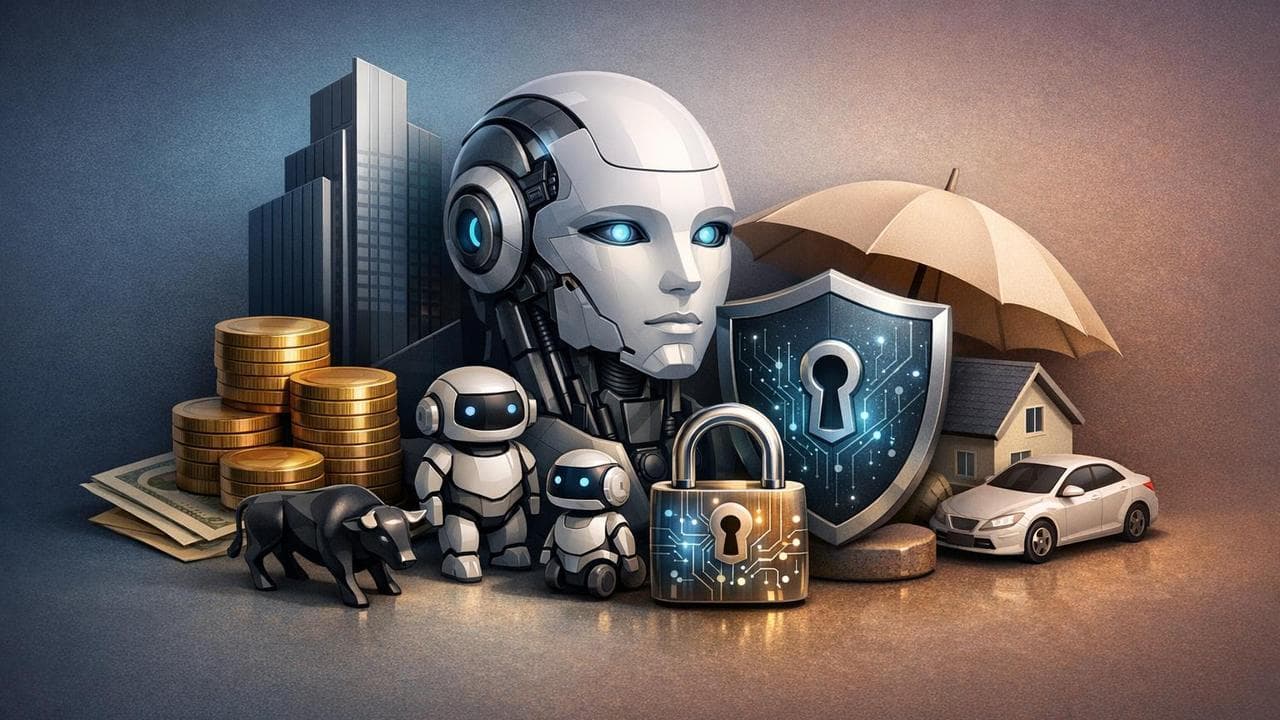 AI agents impact finance and insurance sectors, driving digital safeguards and risk management