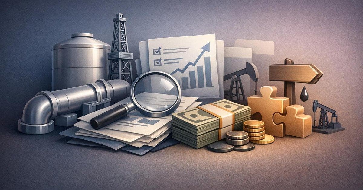 Energy MLP and midstream sector graphic showing credit deals, analyst revisions, and asset exits impact
