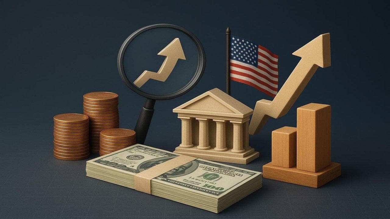 U.S. bank stocks visualization reflecting analyst upgrades and strong earnings performance