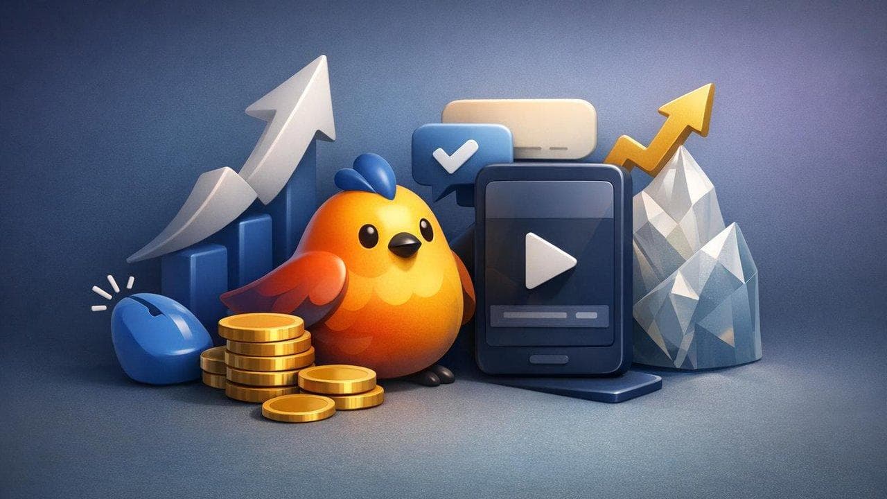 Azerion logo with upward profit chart highlighting digital ads strategy and record earnings