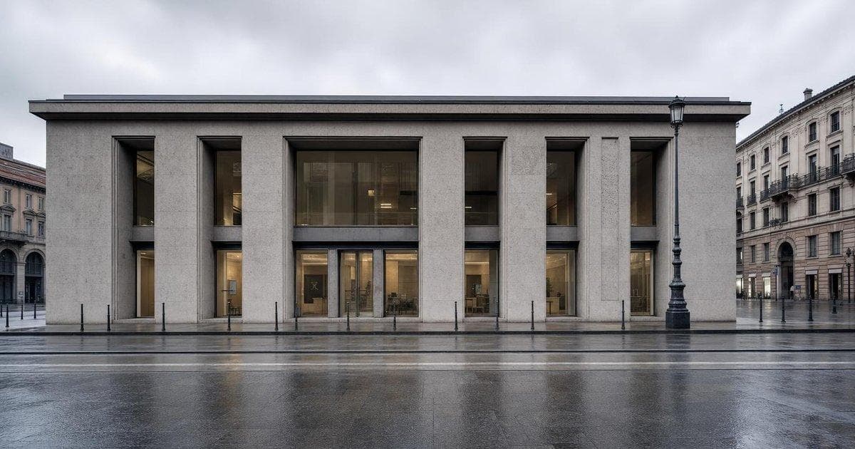 European bank headquarters exterior illustrating proposed Italian bank merger and cost synergies