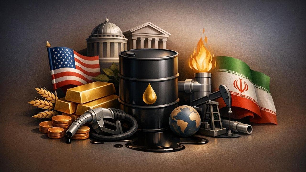 Oil price surge chart reflecting U.S.-Iran conflict impact and banks' inflation warnings