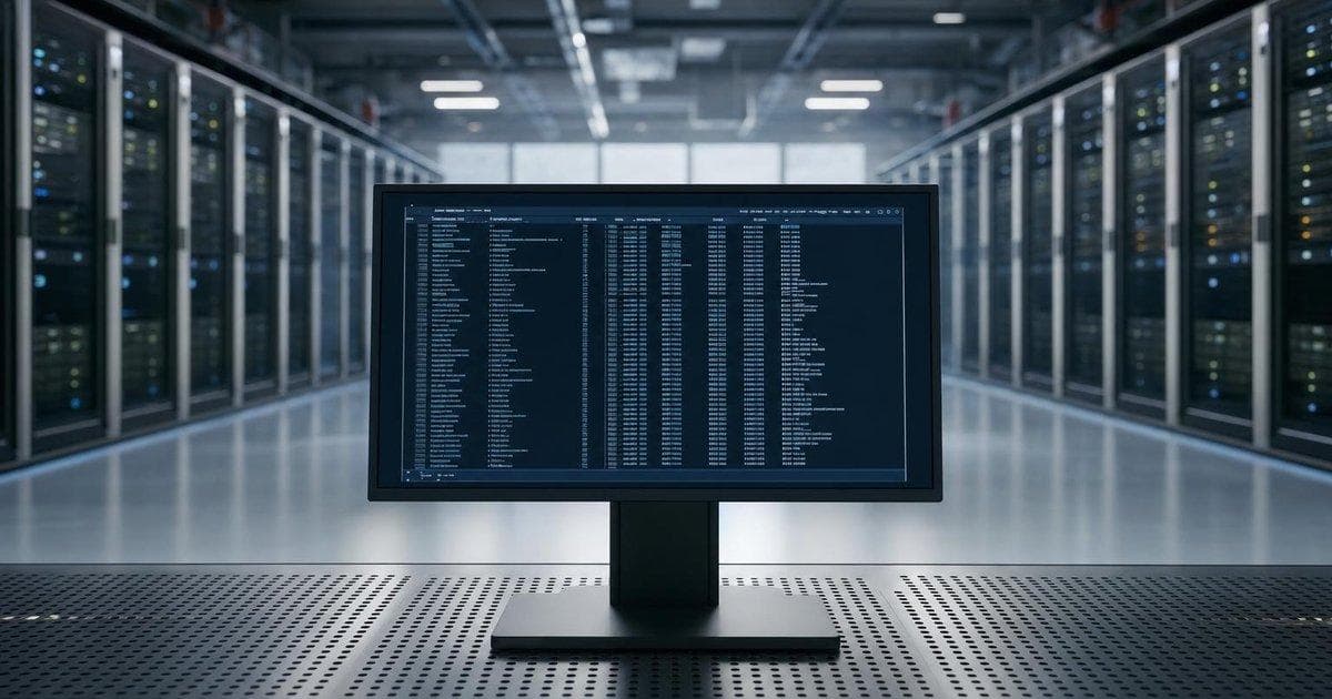 Digital ledger interface in a financial data center illustrating BIS Project Agorá digital cash trials