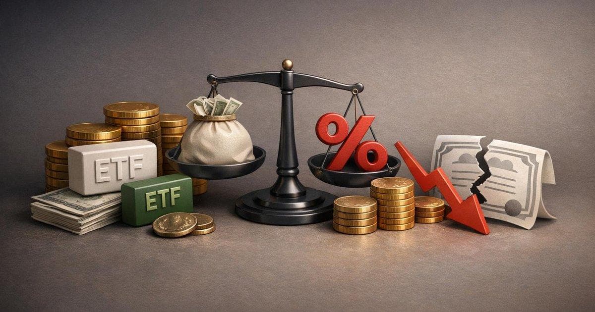 Comparison chart of bond ETF fees, yields, and drawdowns showing cost-yield tradeoffs