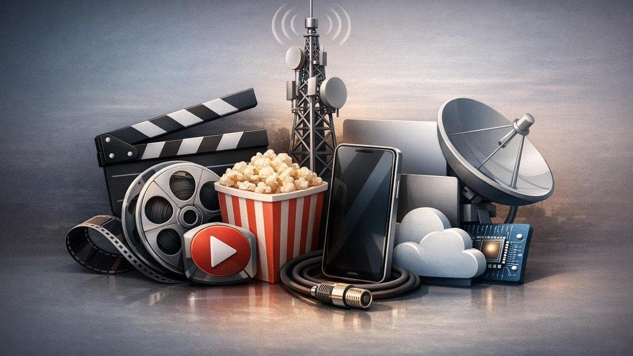 Media and cable stocks rise on box office hits and new technology plans, boosting sector performance