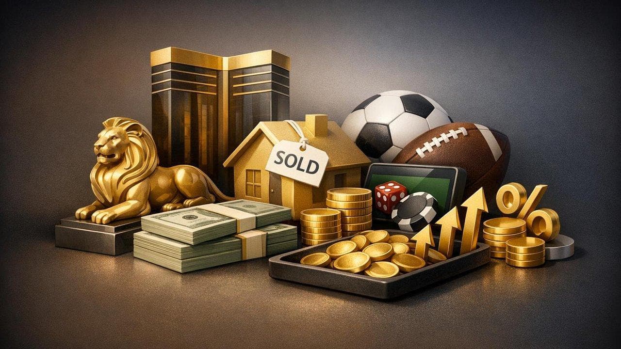 MGM Resorts bullish outlook with asset sales, sports betting profits, and buyback potential