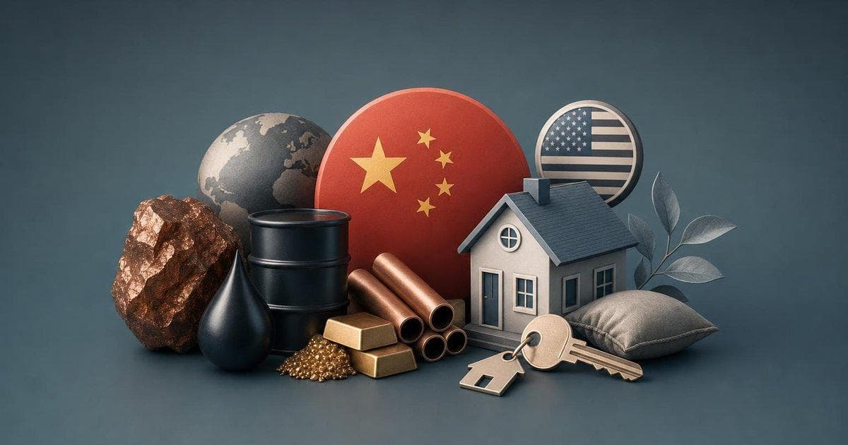 Chart of energy sector and commodity prices rising after stronger China PPI data on May 11