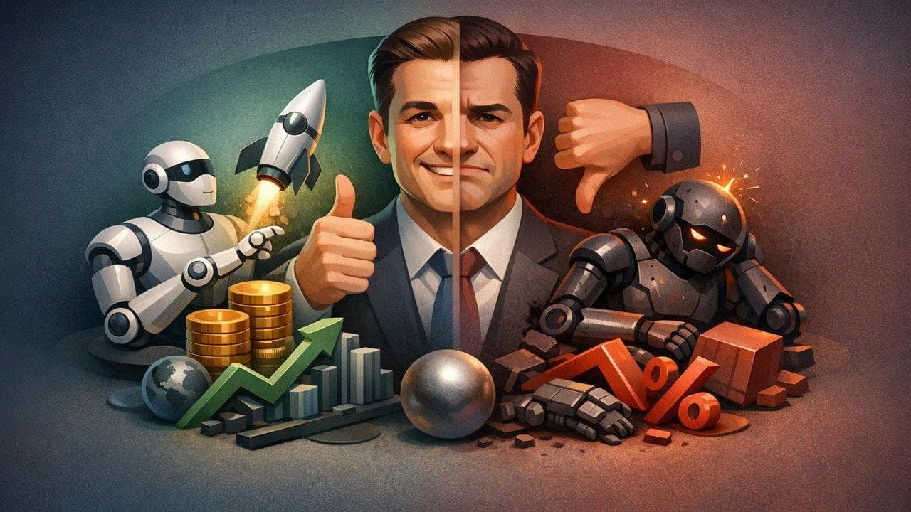 Robotics stocks performance diverges after earnings and TV host commentary, sector visualization