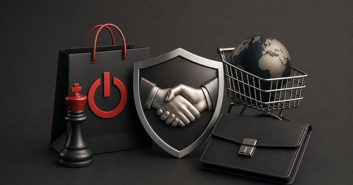 Concept image of GameStop planning a $56B takeover bid for eBay to boost valuation and shareholder returns