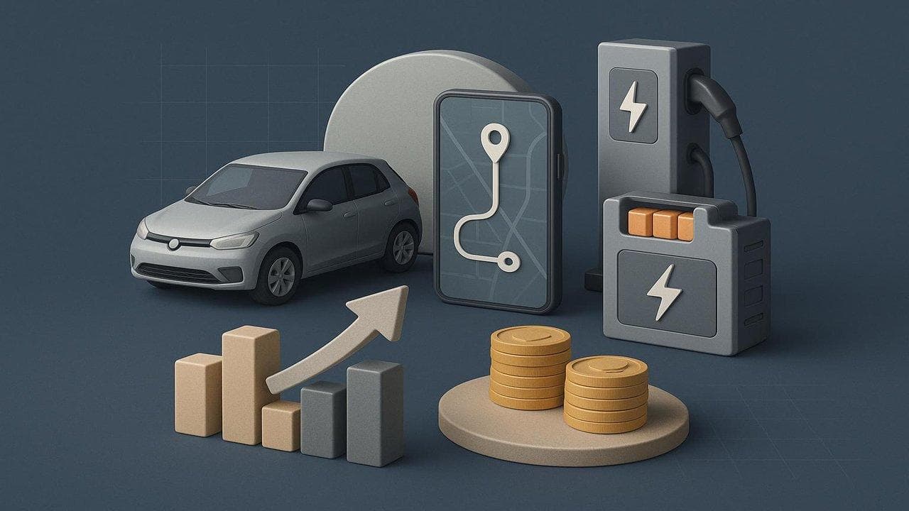 Mobility-as-a-service and EV battery swapping market growth visualization for 2032 forecast