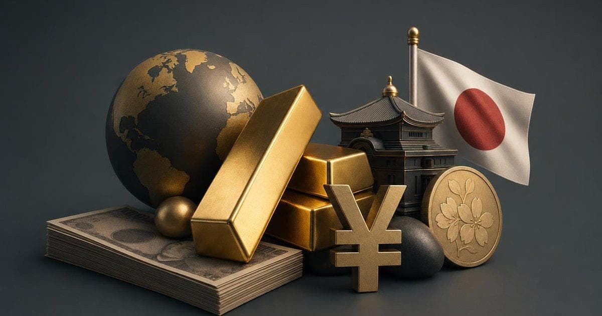 Gold price chart rising as yen surges after Japan FX intervention, bullion hits multi-year highs