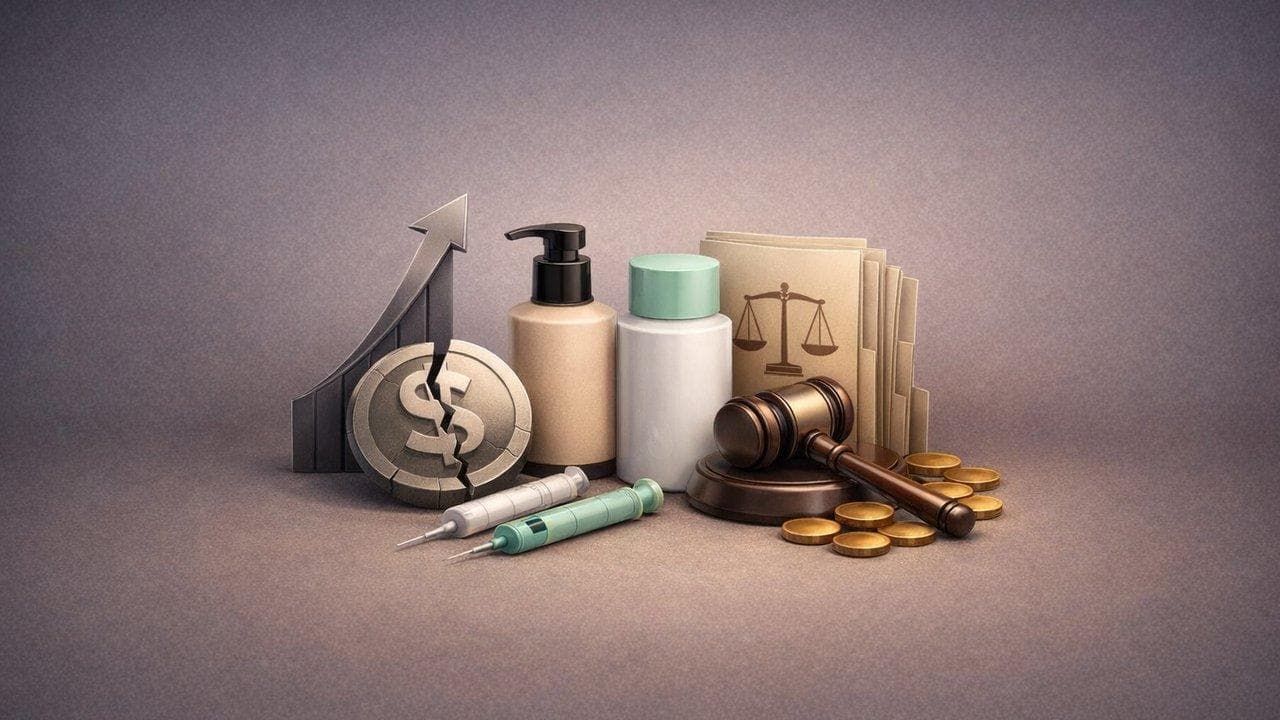 Hims & Hers stock chart drops with Wegovy copycat legal battle and revenue growth highlights