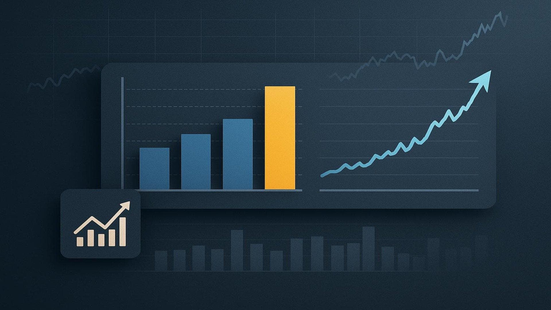 Stock valuation comparison chart showing recent rally impact on top equities