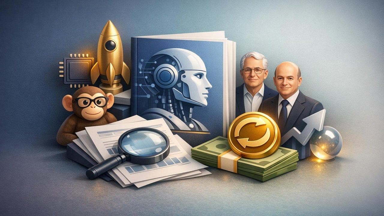 Insider Monkey AI stock report promotion with market forecasts and billionaire endorsements