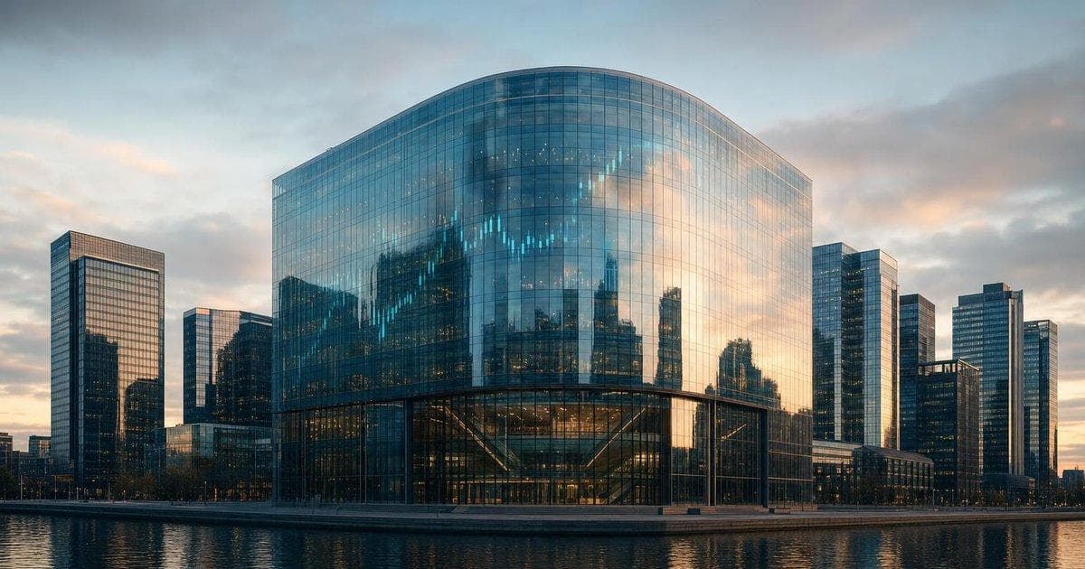 Stock exchange building symbolizing AI IPO prospects and valuation hopes for major tech firms