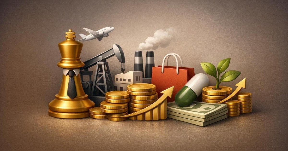 Visualization of cross-sector stocks reacting to leadership changes, strong earnings and dividend hikes