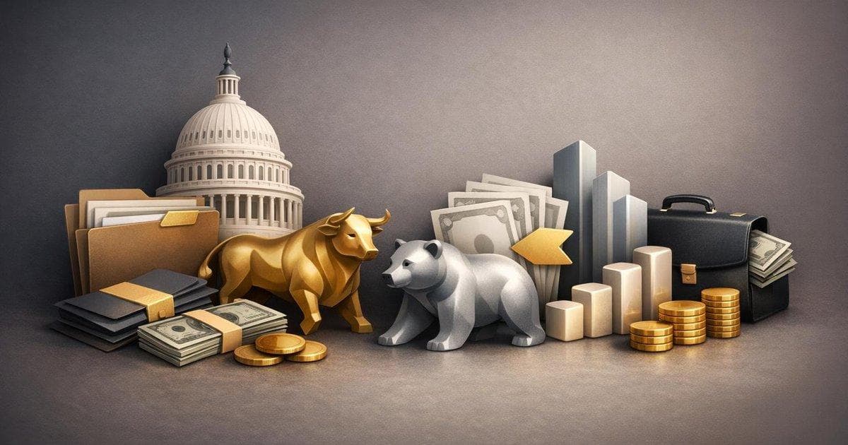 Visualization of lawmakers’ stock trades alongside major firms reporting solid earnings