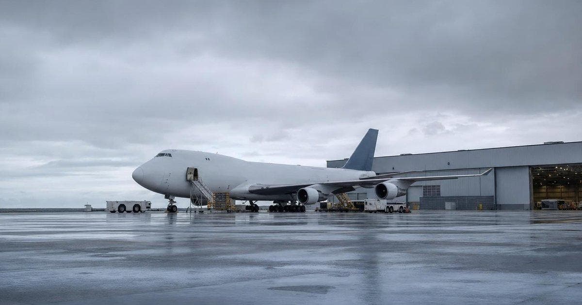 Widebody cargo jet on airport tarmac as MD-11 freighters cleared to return to service