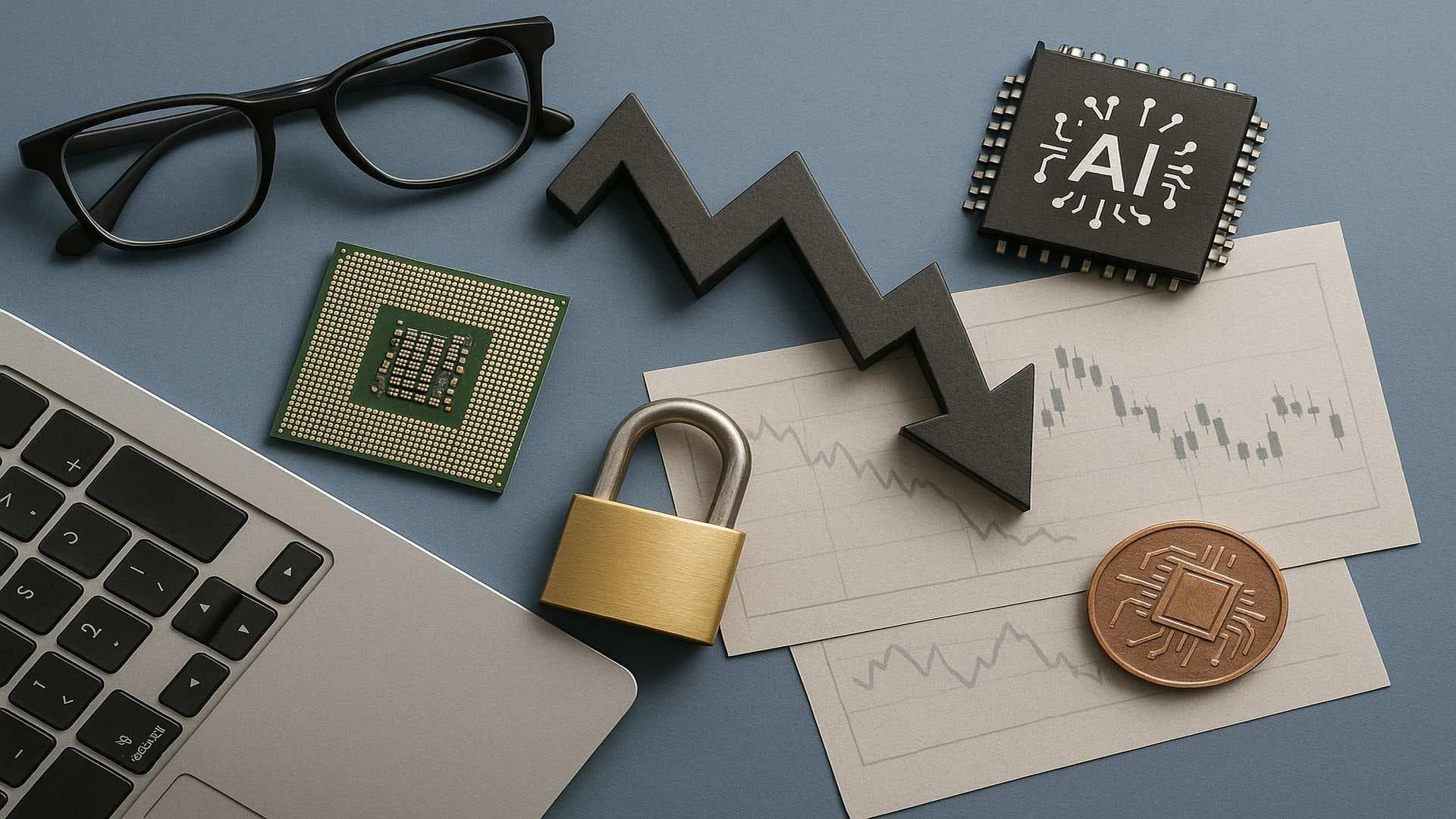 NVDA options volatility and hedging impact on AI and semiconductor stocks, tech sector selloff