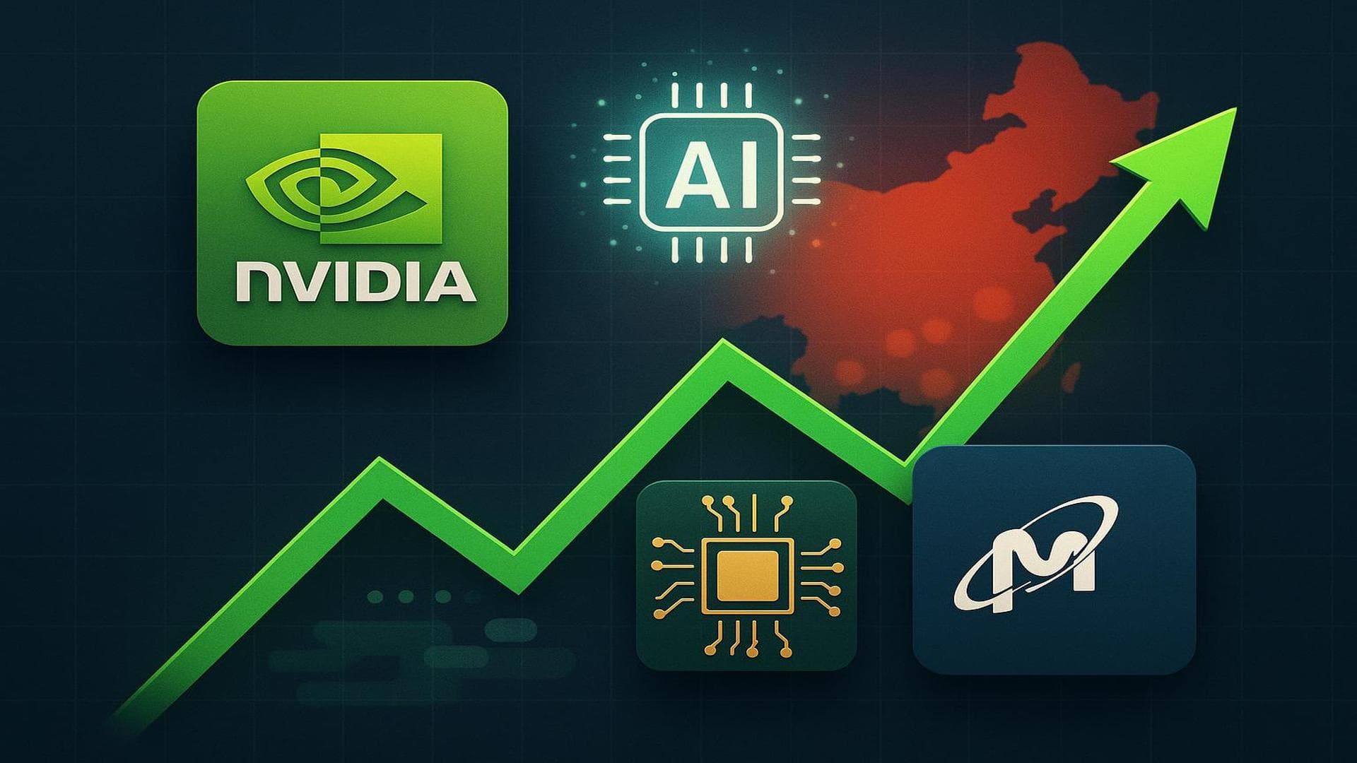 Nvidia and Micron stock surge with AI and China market optimism in semiconductor sector