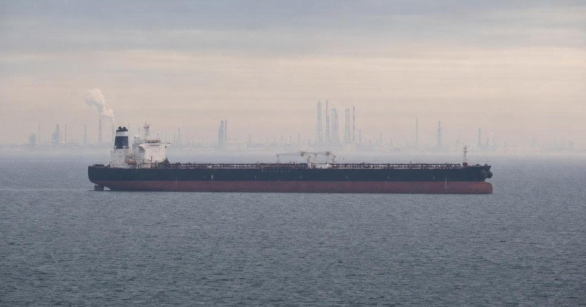 Crude oil tanker in tense Gulf shipping lane as renewed hostilities lift oil prices in Asian trade