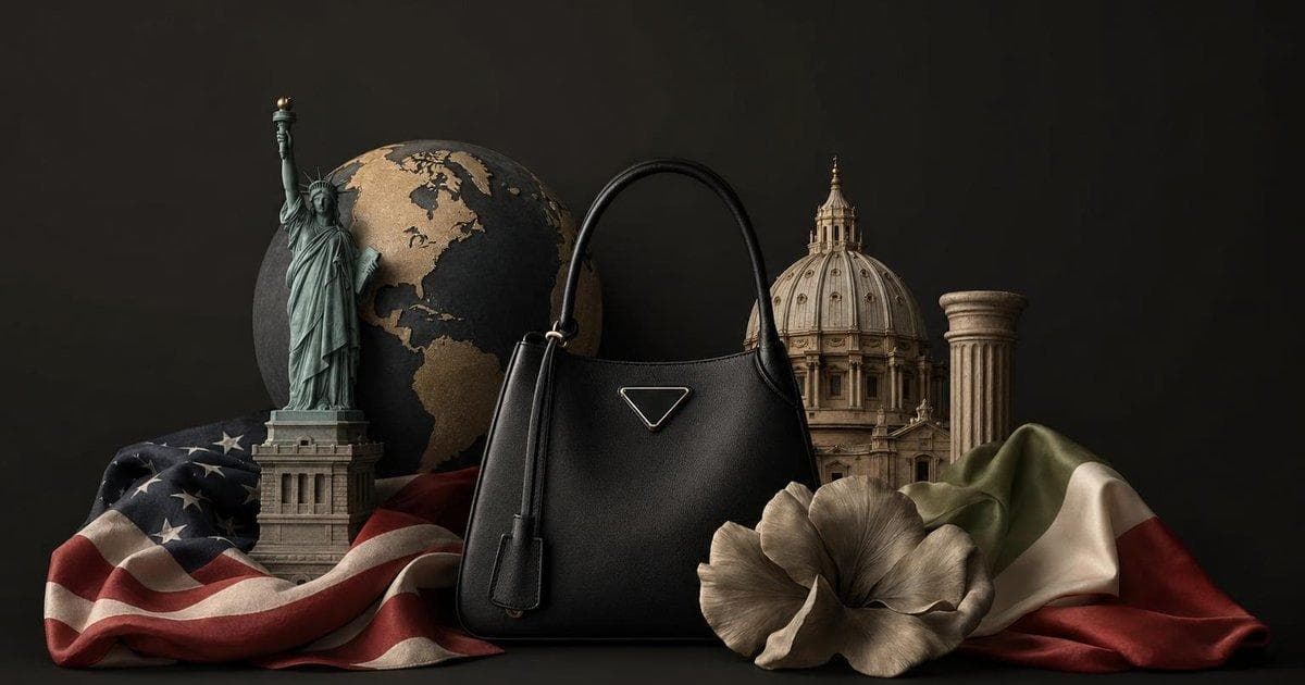 Prada Q1 revenue growth chart highlighting strong Americas sales and weaker European demand