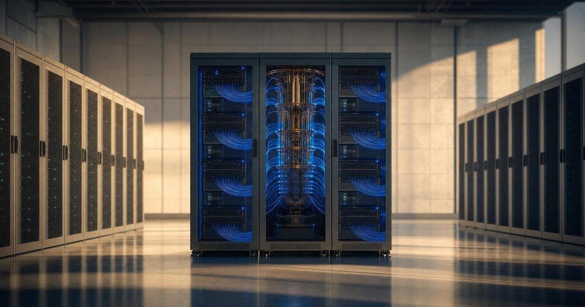 Quantum computing server racks symbolize strong demand in Quantinuum $1.68bn US IPO
