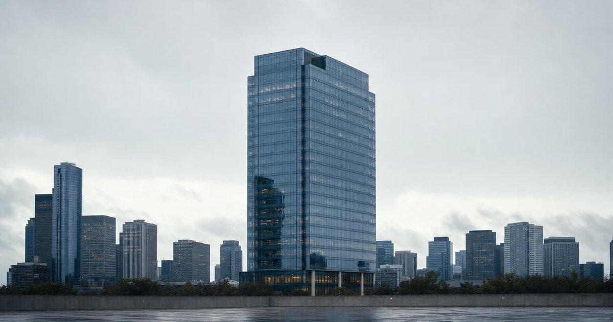 Enterprise software office tower as AI-driven revenue lifts outlook for CRM shares