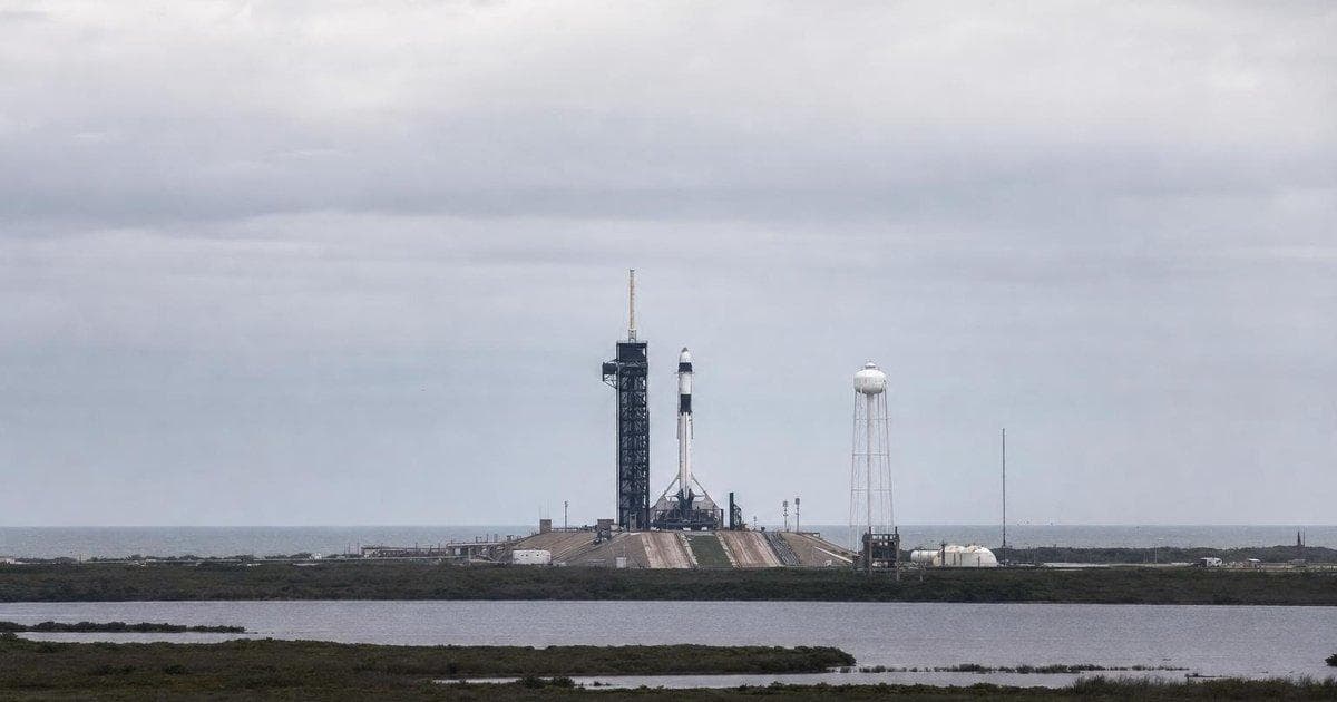 Orbital rocket on launch pad at spaceport ahead of landmark 2026 IPO in space sector