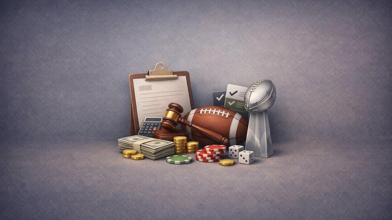 Sports betting tax rules and new betting laws impact Super Bowl week winnings and losses reporting