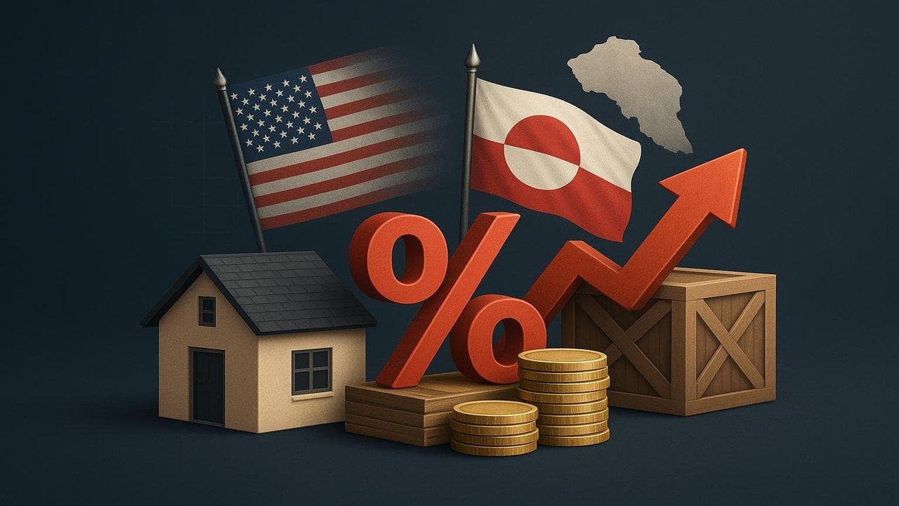 US housing market and mortgage rates affected by tariffs and Greenland dispute