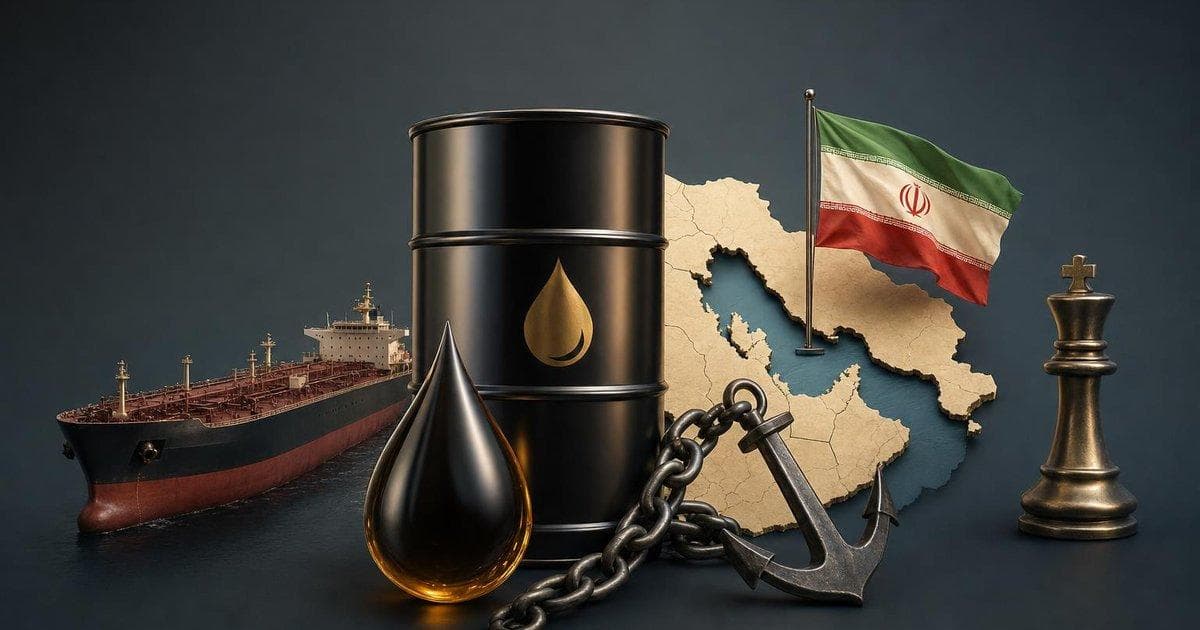 Crude oil price chart above $100 with Gulf shipping interdiction and Iran Strait tensions