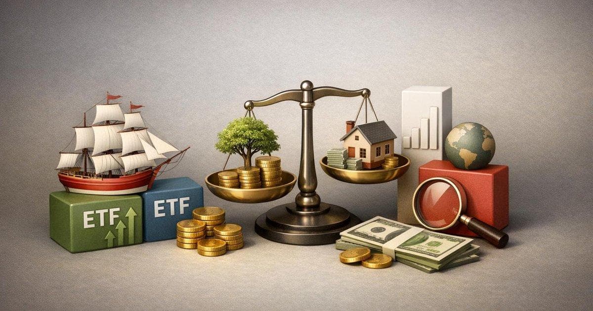 Vanguard ETFs rotation graphic showing growth vs income shift amid changing market leadership