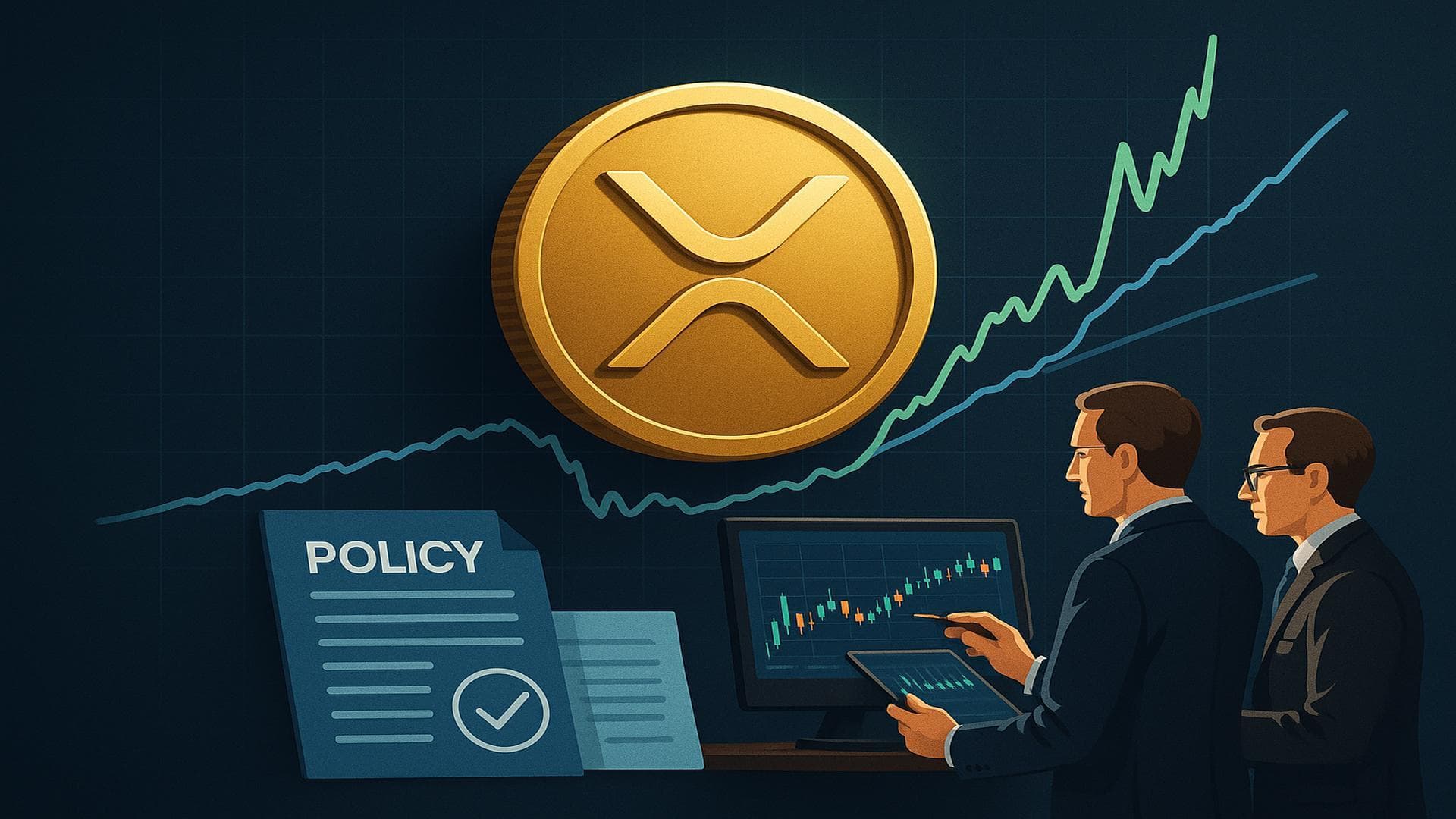 XRP price chart outperforming S&P 500, highlighting long-term crypto investment performance